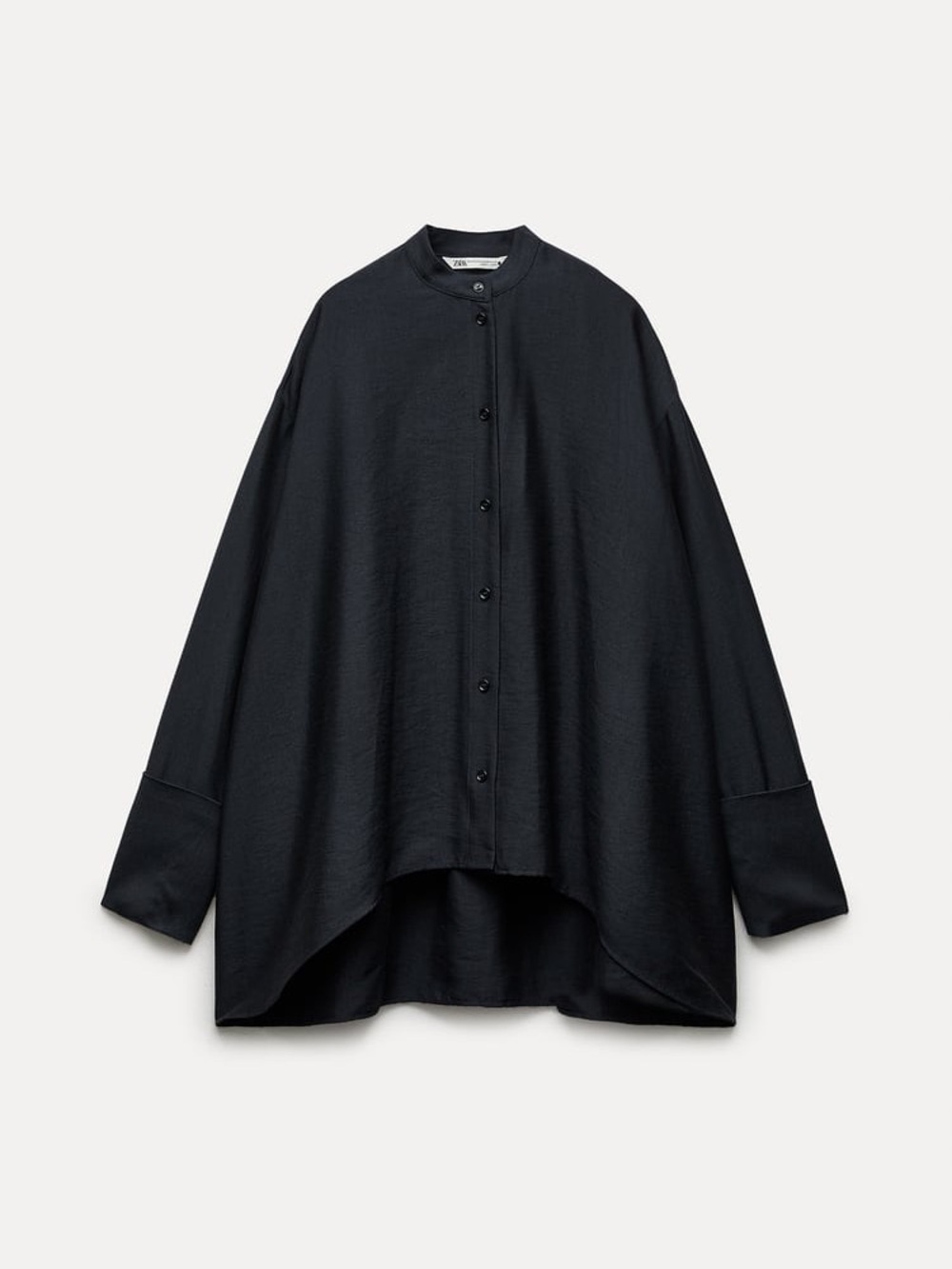 ZARA Oversized French Cuff Shirt ZW COLLECTION XS-S